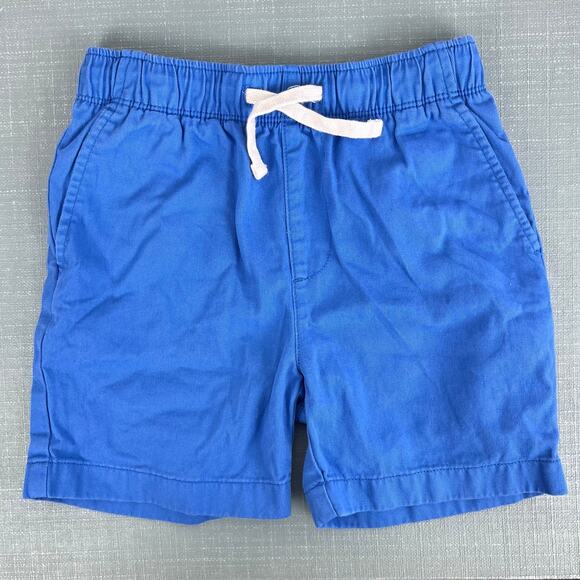 J. Crew Boys Drawstring Twill Dock Short Blue 6 - Picture 5 of 6